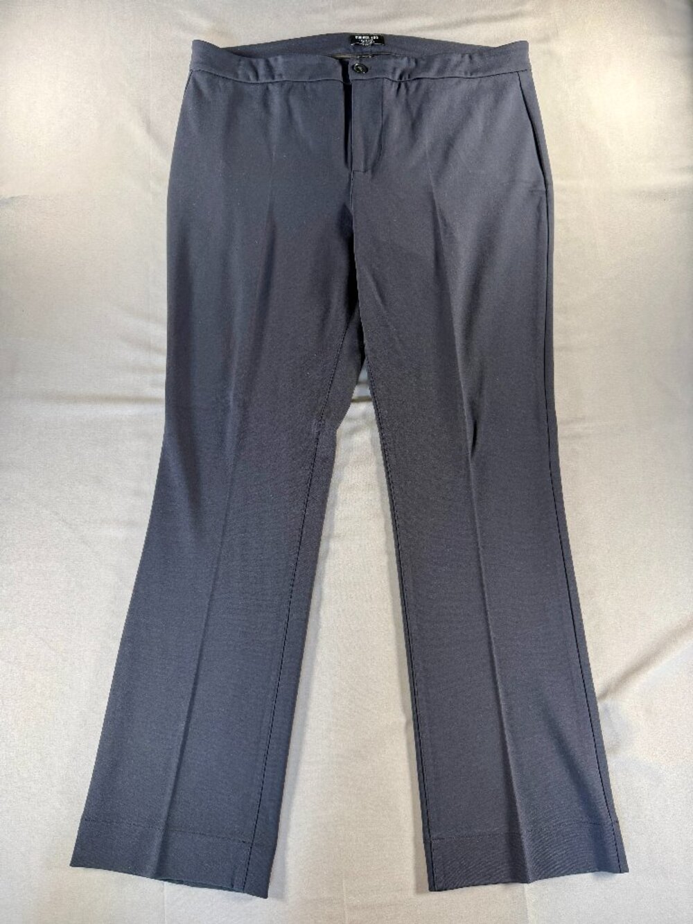 NYDJ Curves 360 Slim Trouser Ponte Pants - Midnight Blue - Size 14